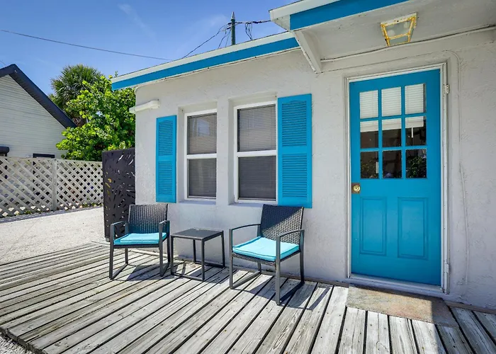 Steps To Seawall: Cozy Indian Rocks Ferienhaus Clearwater Beach